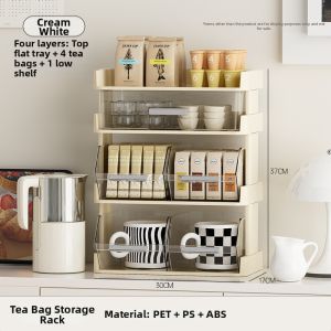 AMU·PIGGY | Office Tea & Coffee Storage Organizer