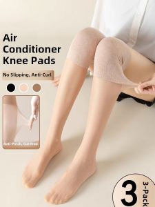 Thigh-Over Knee High Socks Womens Summer Thin Anti-Catch Warmth High Tube Socks Air Conditioning Leg Warmers Stockings