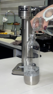 Sodarizer Steel Bottle for Sparkling Water Maker