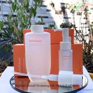 Combo 02 hoặc 04 Chai Dầu Tẩy Trang Nhẹ Nhàng Sulwhasoo 50ml Làm Sạch Dịu Nhẹ Phù Hợp Với Mọi Loại Da - Kết Hợp Dầu