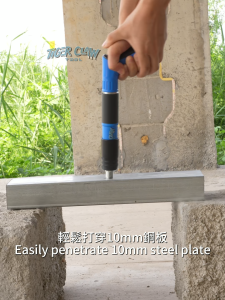 Tiger Claw Tool Manual Steel Mini Nail Gun Tufting Nail Gun Steel Rivet Gun Cement Concrete Rivet Tool with 100 Nails