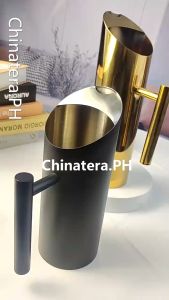 [Fast Delivery] 1.5L Large Capacity Stainless Steel Water Pitcher Coffee Tea Pot Kettle Cold Drink Bottle Kitchen Cold Water Pitcher