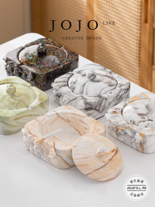 Large Size Cigar Ashtray JOJOS L PD.Wealth Elegant Modern Ceramic Decorative Ashtray Simple Luxury Home Decoration Accessory