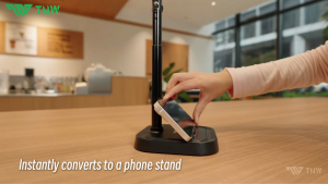 TNW H16 Phone Holder Tripod Phone Desktop Stand Overhead Shooting 360°rotation retractable stand height For Live Stream Vlogging