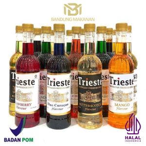 Trieste sirup Strawberry 650ml