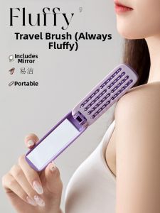 RORK | Folding Anti-static Scalp Massaging Fluffy Top Comb