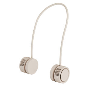Quạt Mini Đeo Cổ Di Động Sạc USB Có Thể Gập Lại Tích Hợp Máy Khuếch Tán Tinh Dầu Thơm Nhẹ Bỏ Túi Dùng Ngoài Trời