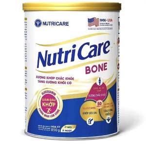 (Mẫu Mỹ)Lon Sữa 900g Nutricare Bone Nutricare Hỗ Trợ Giảm Đau Khớp Và Phong Chống Loãng Xương