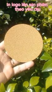 Miếng lót ly bằng gỗ Siêu hút nước- NHẬN KHẮC LOGO LÊN SP cho các nhà hàng khách sạn - Tina Home Decor