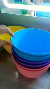 POT TANAMAN BUNGA Diameter Uk.21 TAWON PUTIH WARNA DAN TRANSPARAN