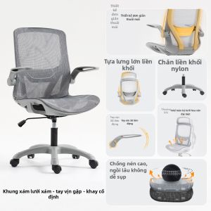 Ghế Văn Phòng Ergonomic Cho Việc Ngồi Dài Đời Thoải Mái