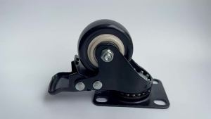 4 Pieces Of 1.5-Inch Universal Wheels Silent Furniture Casters Can Rotate 360° Suitable For Trolleys Cabinets And Scaffolding