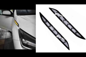DTK-A25 Perodua Axia 2023 Front Bonnet Side Dynamic Led Light With Signal Running ( 2 Function )