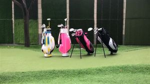 Bộ gậy golf trẻ em PGM RIO túi da (4 gậy) phù hợp với mọi lứa tuổi của bé