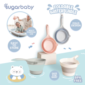Sugarbaby Foldable Water Ladle/Gayung Mandi Bayi/Gayung Lipat Mandi/Alat Mandi Bayi