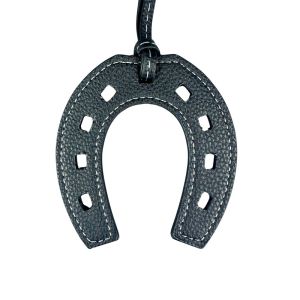 Handmade Leather Horse Head & Horseshoe Charms Set-Premium Thick Leather-Mix & Match Colors-PU Leather-Ideal Bag Accessory