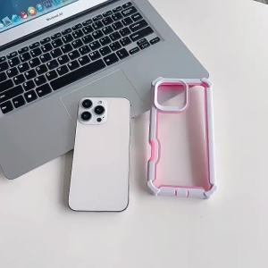 Luxury Armor 2IN1 Transparent Phone Case For Redmi Note 15 Pro Plus 14 Pro 4G/5G 15C 173mm 171mm 14C Four-coner Shockproof Cover