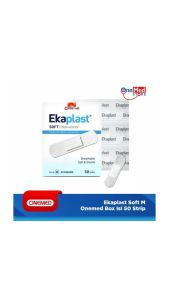 EKAPLAST SOFT MIX Plester Luka Non Woven EKAPLAST SOFT MIX Onemed Box Isi 100 Strip