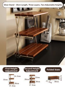 Foldable Small Coffee Corner Organizer
