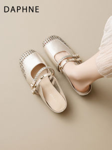 Daphne | Perforated Slip-on Sandals for Dresses