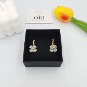 Bông tai bông hoa Amyas sang trọng độc đáo ORI ACCESSORIES B195
