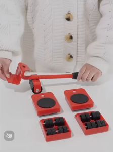 5Pcs Furniture Moving Lifter Mover Heavy Tool Kit Portable Labor-Saving {SG Store}