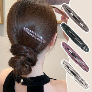 4Pcs ปิ่นปักผมคริสตัลเกาหลีกิ๊ฟติดผมใหม่สำหรับผู้หญิง เครื่องประดับผมแฟชั่นพลอยเทียมส่องแสงสง่างามใหม่ 2023