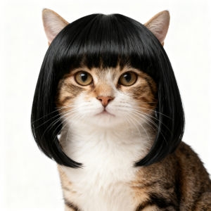 Cat Wig Accessories Dog Headdress Funny Costume Puppy Cosplay Dress Up Funny Pet Wig Cosplay Costume for Cats Dogs 2026 New