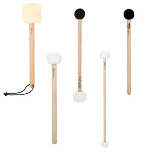 IRIN | IRIN Drumsticks Steel Tongue Drum Sticks Marimba Wooden Piano Mallet Wool Head Beech Wood Material Percussion Parts Accessories