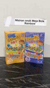 Mainan Anak Meja Bola Rainbow / Tetris / Meja Mini Games Edukasi / Mainan Unik