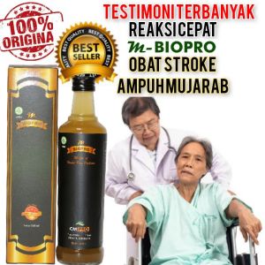 M Biopro Herbal Asli Obat Stroke l Obat Stroke Herbal 380 ml Reaksi Cepat Terbukti Mujarab