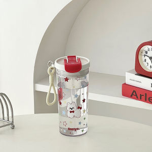 Tritan BPA-Free Portable Sippy Cup High Heat Resistance Aesthetic