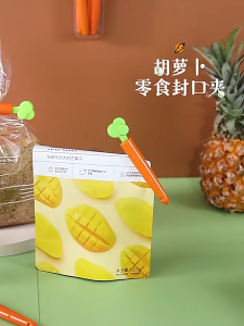 5 Pcs Penyegel Plastik Bungkus Makanan Clip Sealer Serbaguna Alat Penjepit Kemasan Lucu Unik