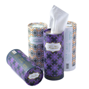 Femme Cylinder Facial Tissue 50-Pulls 2-Ply