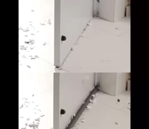 Busa Tutup Celah Bawah Pintu Anti Debu Kecoa Serangga Penghalang Penutup Busa Pintu Bawah