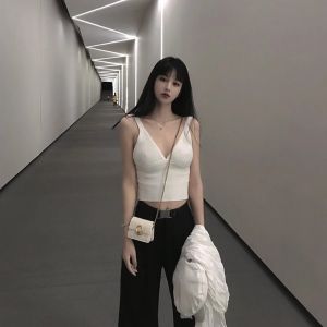 European Stylish Inner V-Neck Tank Top