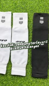 Kaos Kaki Sambung Avo Kaoskaki Sambungan Sepakbola Futsal Dummy Sleeve Hitam Putih