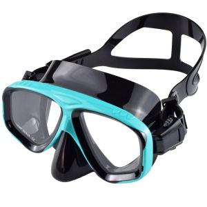 Low Volume Mask and Wet Snorkel Set Anti-Leak Tempered Glass Snorkel Mask Set For Adults Training Snorkeling Kit