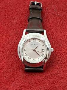 นาฬิกาผู้หญิง กุดชี่ ระบบ Quartz รุ่น 5500L Cal 956 Swiss นาฬิกามือสองของแท้ รับประกันกลังการขาย 3 เดือน