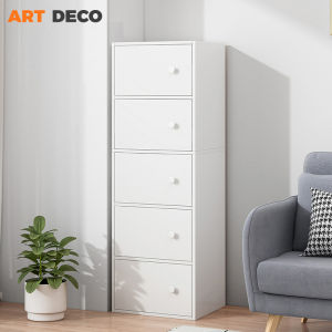 Storage Cabinet 6 Tier Bookcase Rak Buku Bookshelf Wooden Book Cabinet Book Shelf with door Multi-layer Cabinet Bedroom Cabinet Arched Bookcase With Doors - Lazada