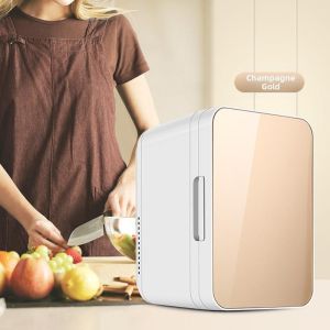BONINGYU | Fridge Freezer Refrigerator 8L