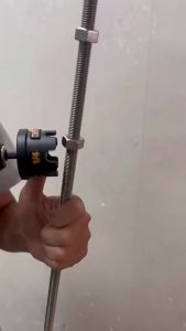 Nuts Zipper Drill Attachment for Fast Nut And Bolt Removal Nut Remover Bolt Extractor Tool for 1/4in 3/8in 1/2in Threaded Rods