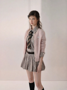 AIVEI | Celebrity-style Youthful Spring Knit Cardigan