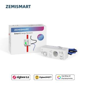 ZEMISMART | Zemismart Zigbee 3.0 Máy Theo Dõi Năng Lượng Thông Minh 63A Máy Đo Năng Lượng Máy Dò Thời Gian Thực Cho Tự Động Hóa Gia Đình Hoạt Động Với Homey Zigbee2MQTT ZHA