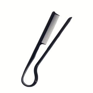 Professional V-Comb Straightener Hair Styling Tool for Messy Wavy Hair Comb for Wig Styling Human Hair Styling tool accessories