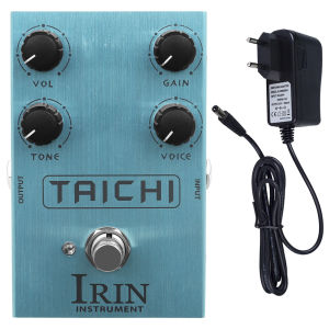 IRIN | IRIN AN-38 Electric Guitar TAICHI Low Gain Overdrive OD Effect Pedal Classic Amp Sound VOICE Knob Controls EQ Frequency Band