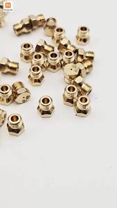 New 5PCS Burner Gas Hob LPG- Conversion Kits Jets 50 65 70 87 95 Brass Nozzle For Gas Stove Brass Nozzle Propane Injector