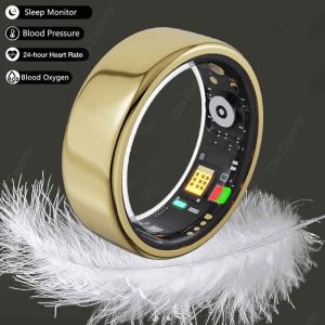 2025 New Smat Ring Sleep Heart Rate Blood Oxygen Monitoring Rings Multi Sport Modes Ring IP68 Waterproof Smart Ring Men Women