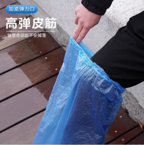【On Sale】10Pcs Disposable Long Shoe Covers Indoor Protect Home Floors Outdoors Non-slip Water Resistant Cover
