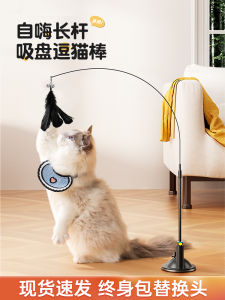 Đồ Chơi Cho Mèo GPN HXSPDMB Đồ Chơi Cho Mèo Trẻ Chổi Vui Chơi Tự Giải Trí Đồ Dùng Cho Thú Cưng Chổi Dài Có Van Bơm